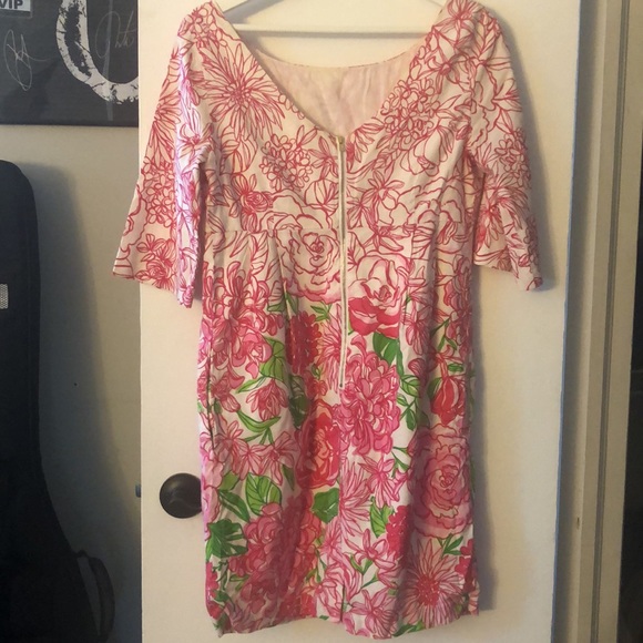 Lily Pulitzer Pink Print Dress - Picture 2 of 5